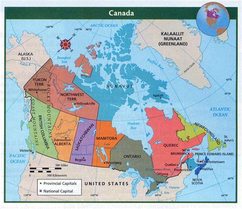 map of canada with cities|Map of Canada cities: major cities and capital of Canada .